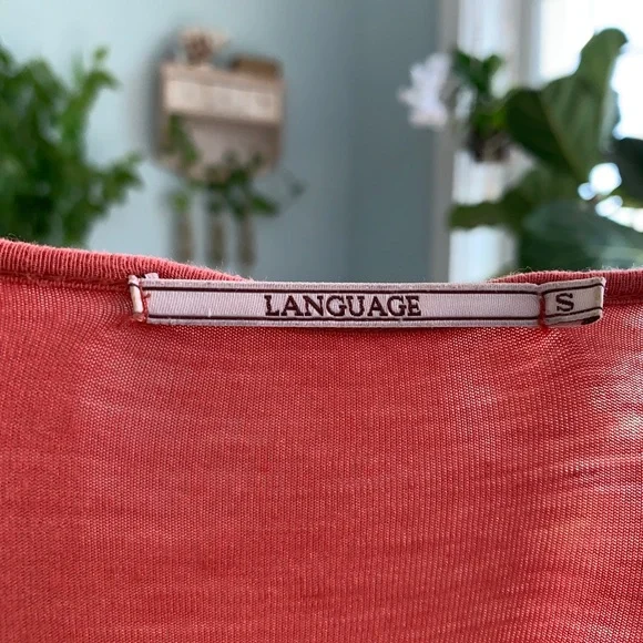 Anthropologie Orange Boho Top - Picture 3 of 4